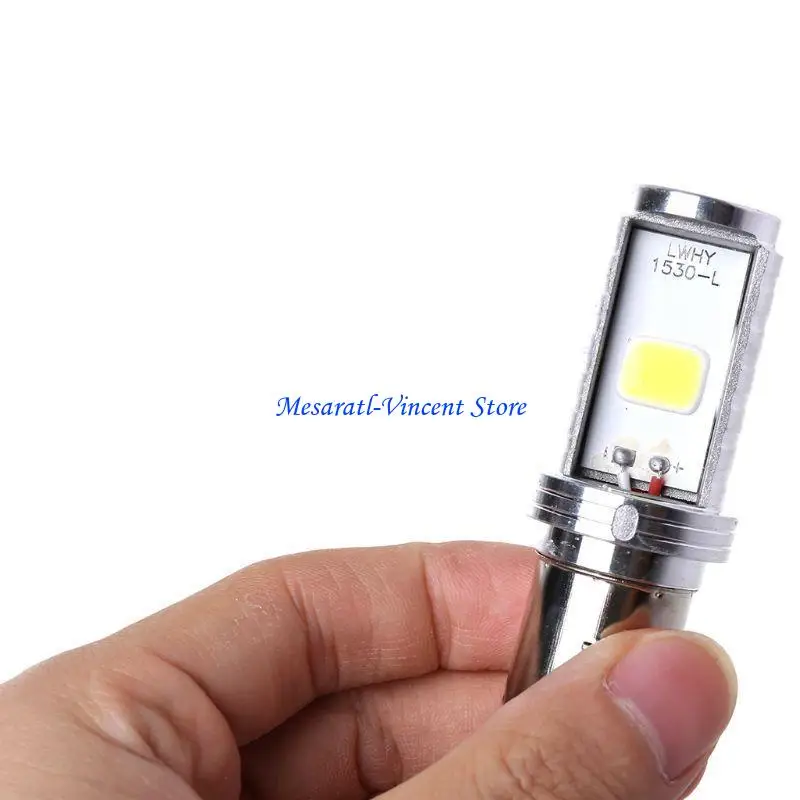 A70F Universal Motorcycle Headlight Bulb 12W H6 LED Bulb for Motorbike Lamp Easy to Install