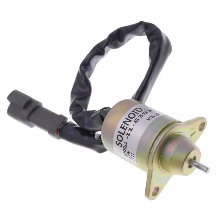 Replacement Thermo King Carrier Stop Solenoid 41-6383 New 12V Solenoid Valve for Thermo King Kd MD SL Series Refrigeration Truck