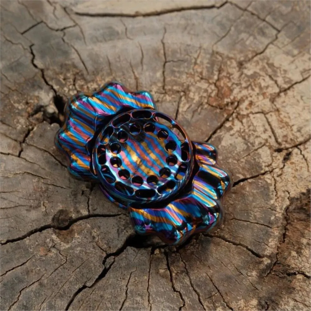 L7 EDC Two Leaf Conch Fidget Spinner Oryginalne Projekty Zabawki Antystresowe Dla Dorosłych Gadżety Redukujące Lęk Spinner Gyro