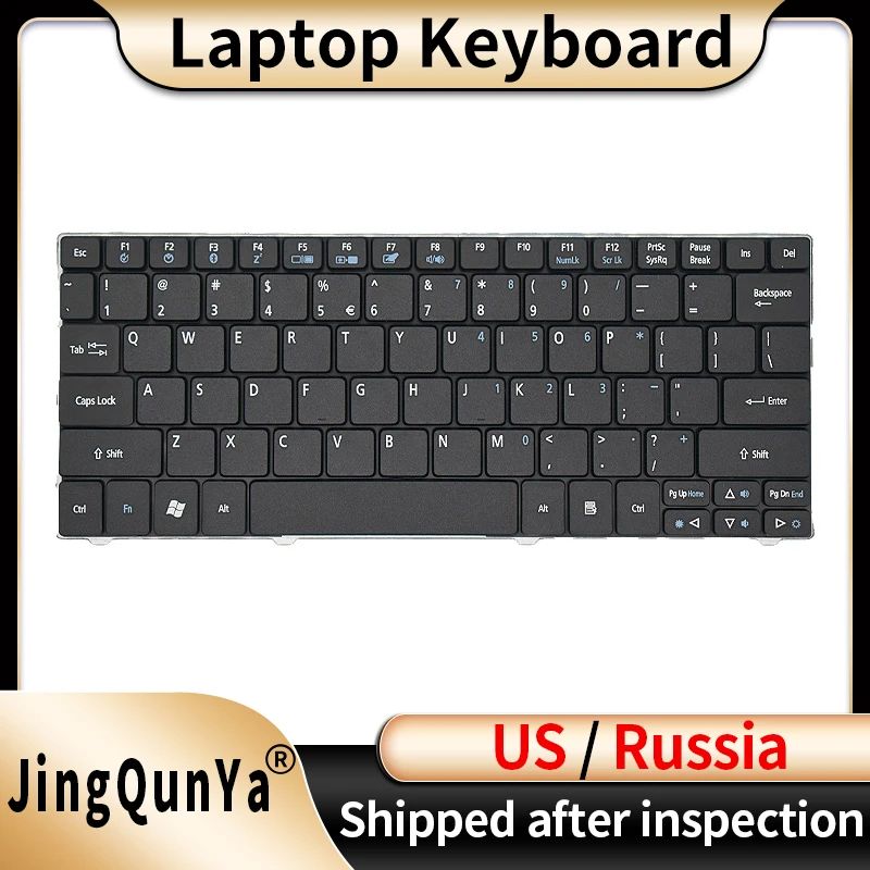 

US/RU/Russian Laptop Keyboard For ACER One 751 ZA3 752 753 722 ZA3 1810T ZA5 ZA8 MS2298 721 P1VE6 1551 1410 1830 Replacement