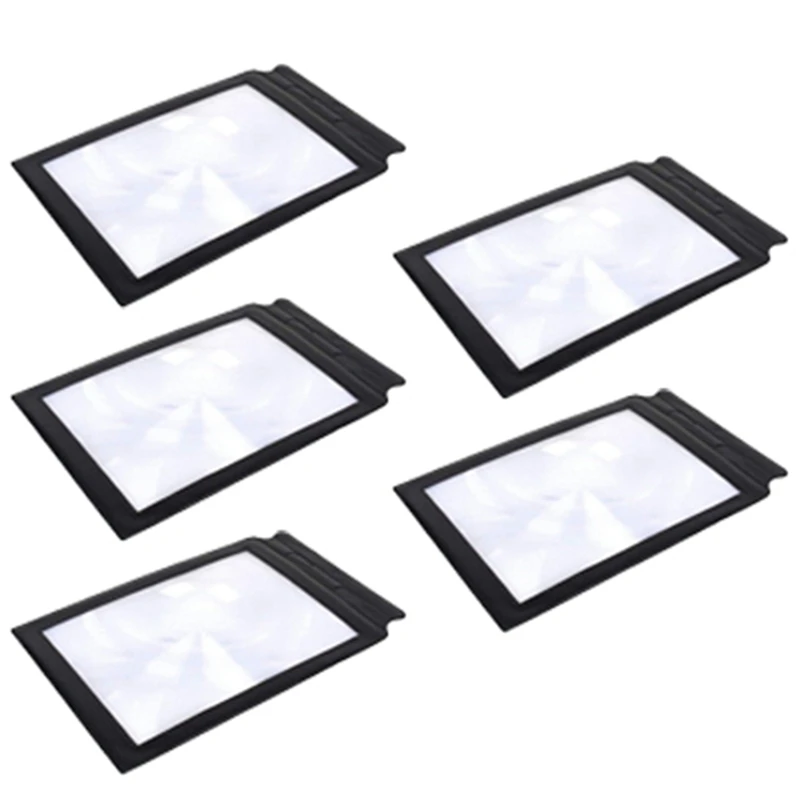 

AC88-A4 Flat Magnifying Glass For Elderly Reading PVC Flat Full Page Magnifying Glass