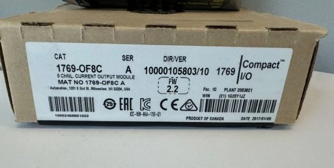 

Brand new and original in box module 1769-OF8V 1769 OF8V Fast delivery