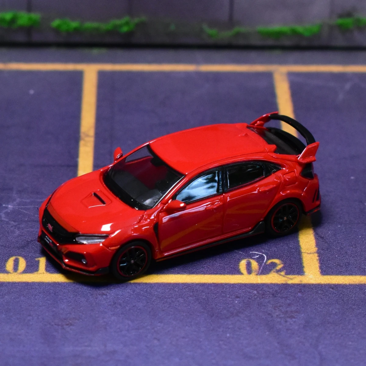 1:87 MC Civic Type R Plastic Model Car