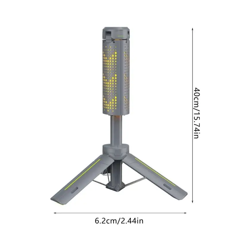 Praktisch kampeerlicht oplaadbare atmosferen campinglampen abs Textuur D2rd