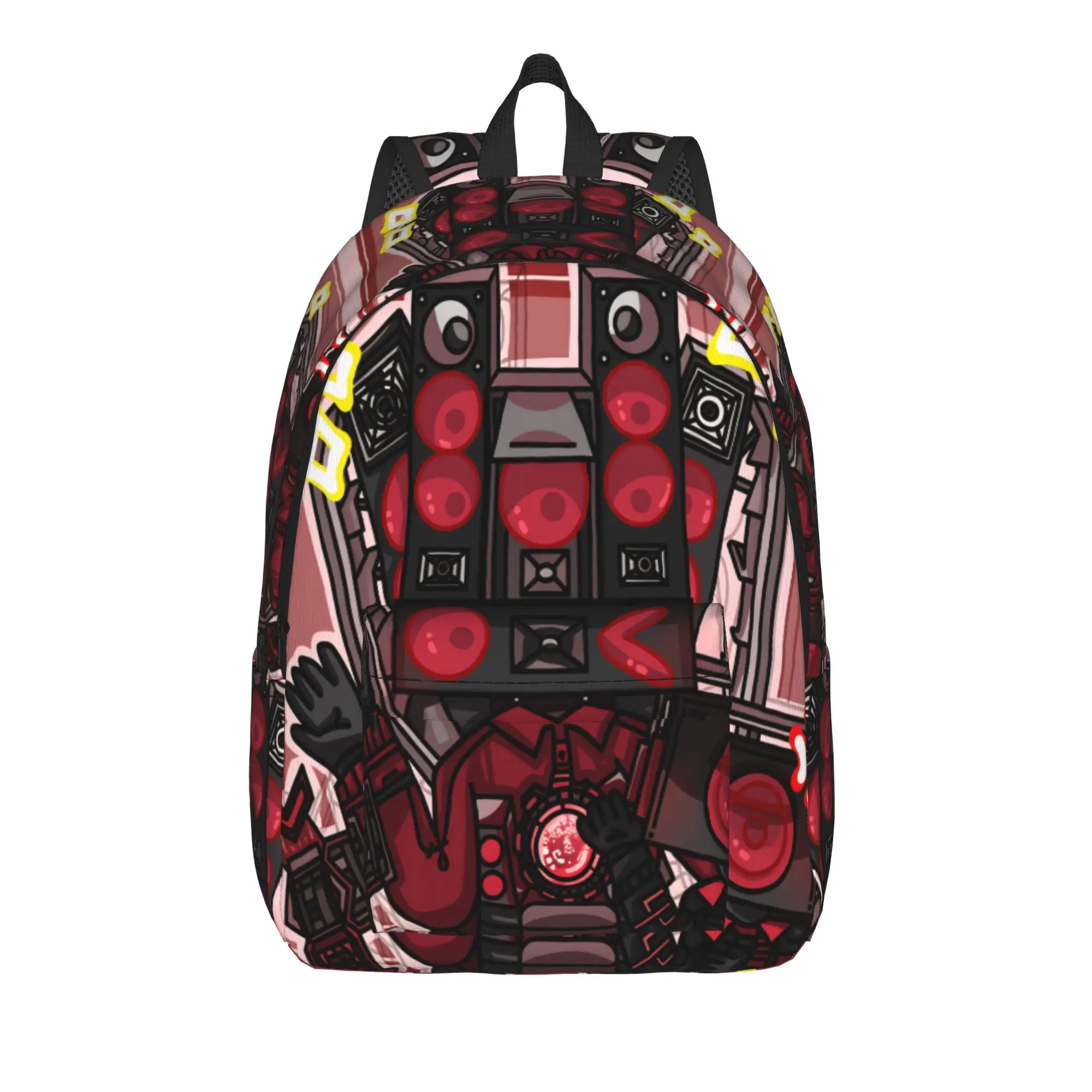 Dark Titan Speakerman Skibidi Toilet Backpack  University Backpacks Women Men Custom Large School Bags Modern Rucksack