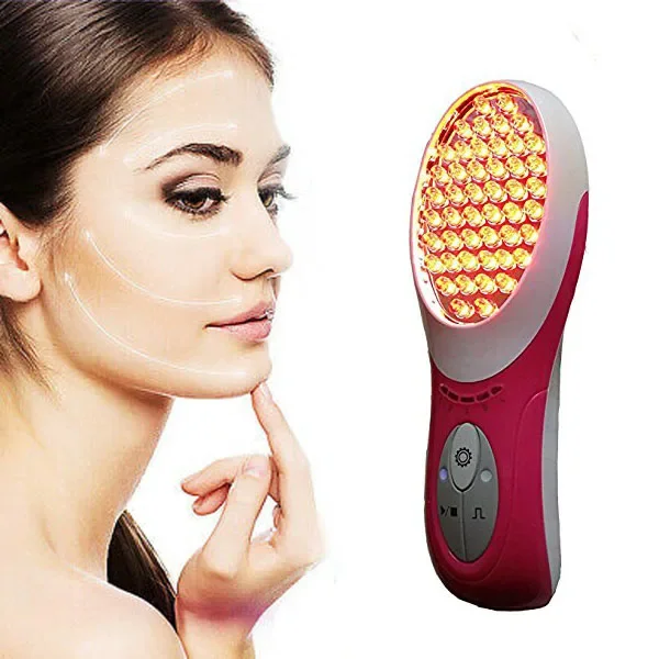 Portátil Photon Facial Pele Beleza Máquina, CE LED Terapia, PDT, médicos, Cuidados com a pele, 7 cores