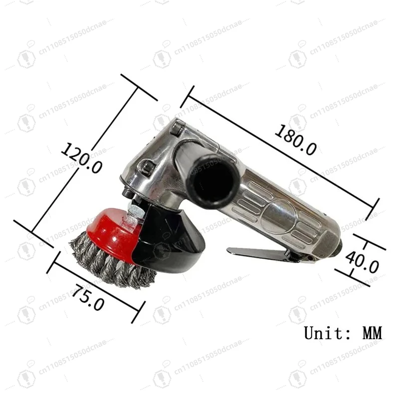 Pneumatic Wire Brush 75mm Cup Brush 11000 RPM Heavy Duty Rust Remover Tool MAG 9000