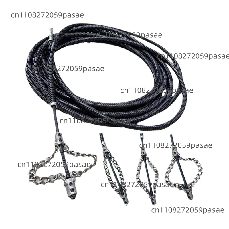 Electric Drill Drain Cleaner Machine 5,10m with Extension Rod Sewer Pipe Dredger Spring Home Plumbing Tool for Kitchen Bathroom
