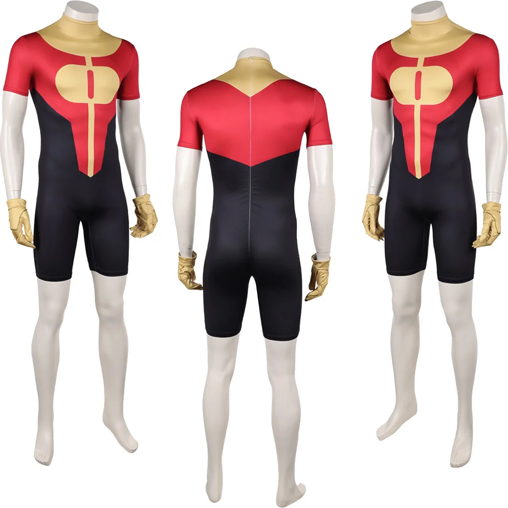 S4 Invincible Oliver Grayson Cosplay Fantasy Clothing 2026 Cartoon Men Costume Disguise Halloween Adult Male Party Outfits view 4