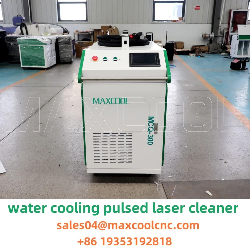 

Rust Paint Oxide Layer Graffiti Removal on Wood Metal Wall Stone Brick 300W Gaussian Beam Pulse Laser Cleaning Machine