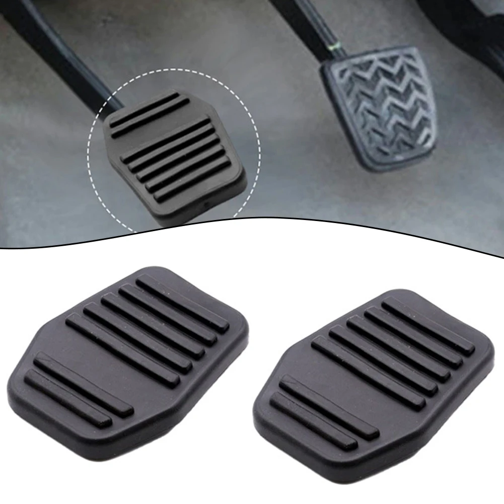 2pcs Rubber Pedal Pad For Ford For Transit MK6 MK7 For Transit Connect 02-14 94BB7A624AA Automotive Accessories