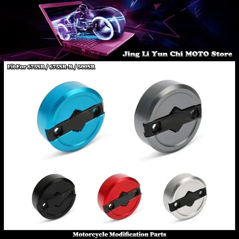 

Fit For CFMOTO 675SR-R 675SR 675SRR 500SR 500 SR Motorcycles Accessories Front Brake Reservoir Fluid Tank Cover Oil Cup Cap