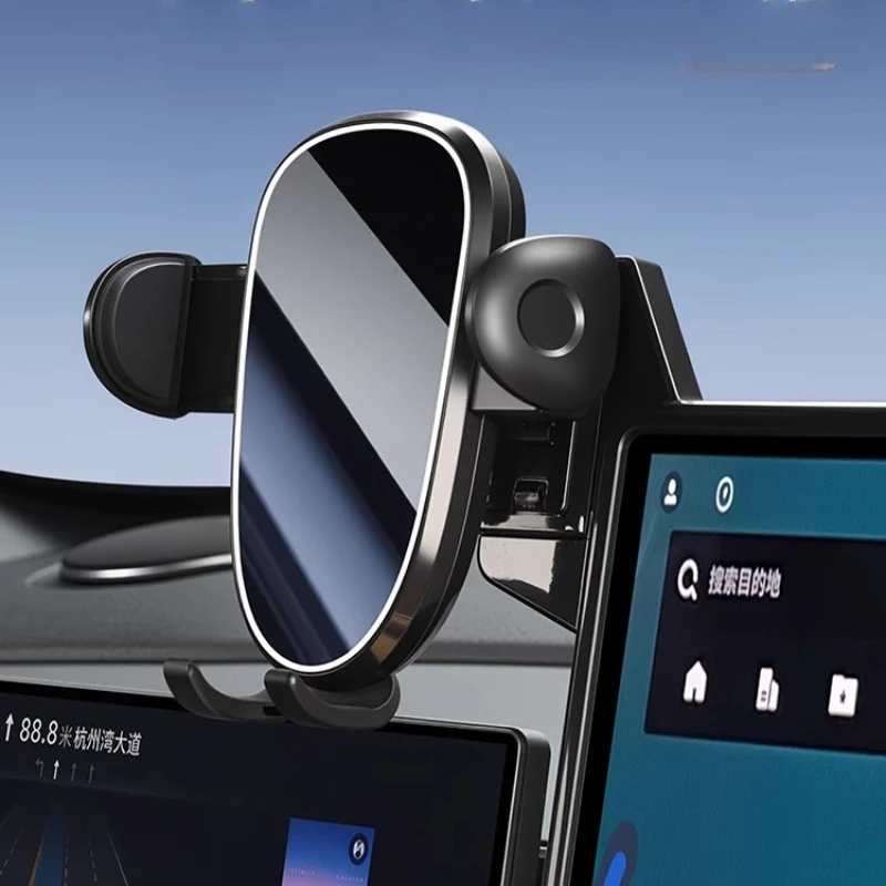For Geely Galaxy A7 Mobile Phone Holder Screen Holder Automobile Threaded Port Bracket Automobile Supplies Modification Parts