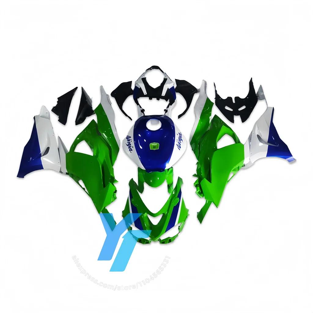 For KAWASAKI ZX-6R 2024-2025 Fairing Cowl Set – Durable ABS Injection Molded, High-Quality Replacement