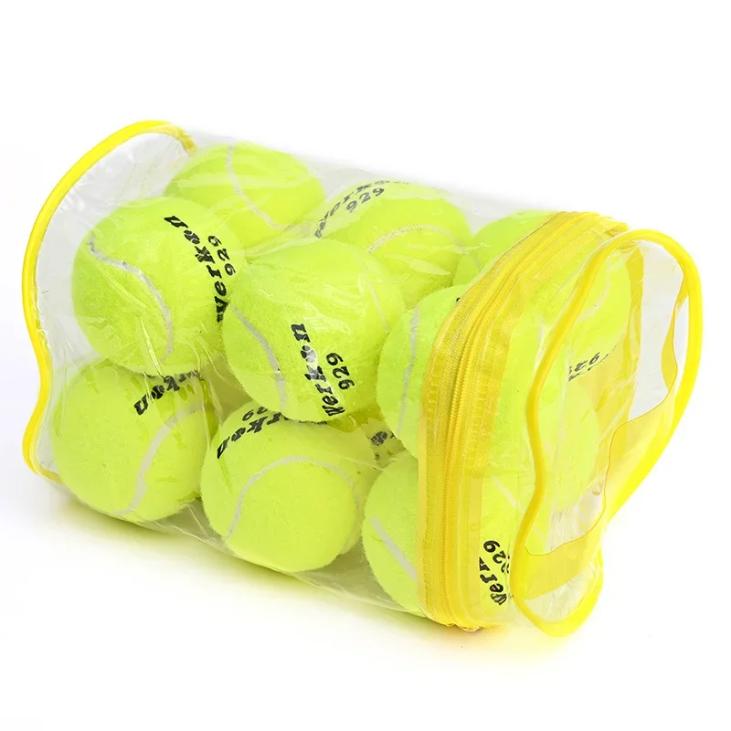 1pcs Tennis Balls Racquet Sports Fitness Training with Tennis Bag Style Toughness Foot High Elasticity High-Quality