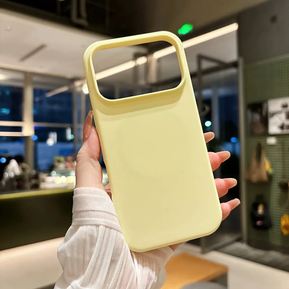 Candy Einfarbige Hülle für Magsafe für iPhone 18 Pro 17 Air 16 15 14 13 12 11 Pro Max, Weiche Flüssigsilikon Schlanke Stoßfeste Hülle – Detail 18