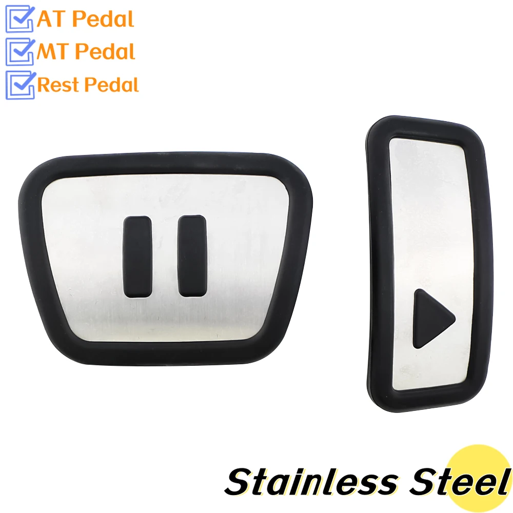 سيارة في دواسة ل Volkswagen VW ID.6 ID6 Cross ID3 ID4 ID5 ID.3 ID.4 ID.5 2020 2021 2022 2023 غطاء دواسات فرامل الغاز الملحقات #3