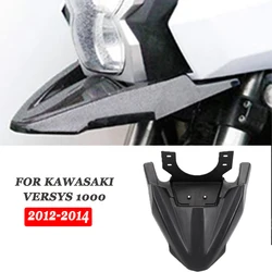 New Motorcycle Front Beak Fairing Extension Wheel Extender Cover For Kawasaki Versys 1000 2012 2013 2014