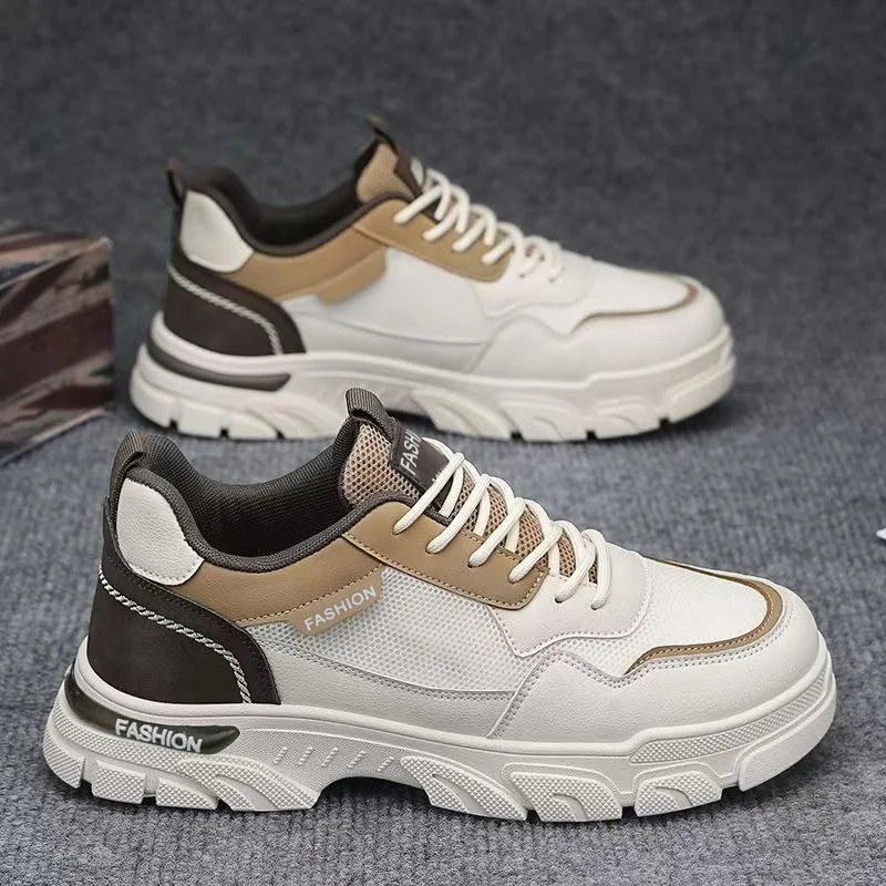 Men'S Shoes 2026 New Outdoor Sports Mountaineering Cargo Shoes Men'S Non-slip Wear-resistant Casual Shoes