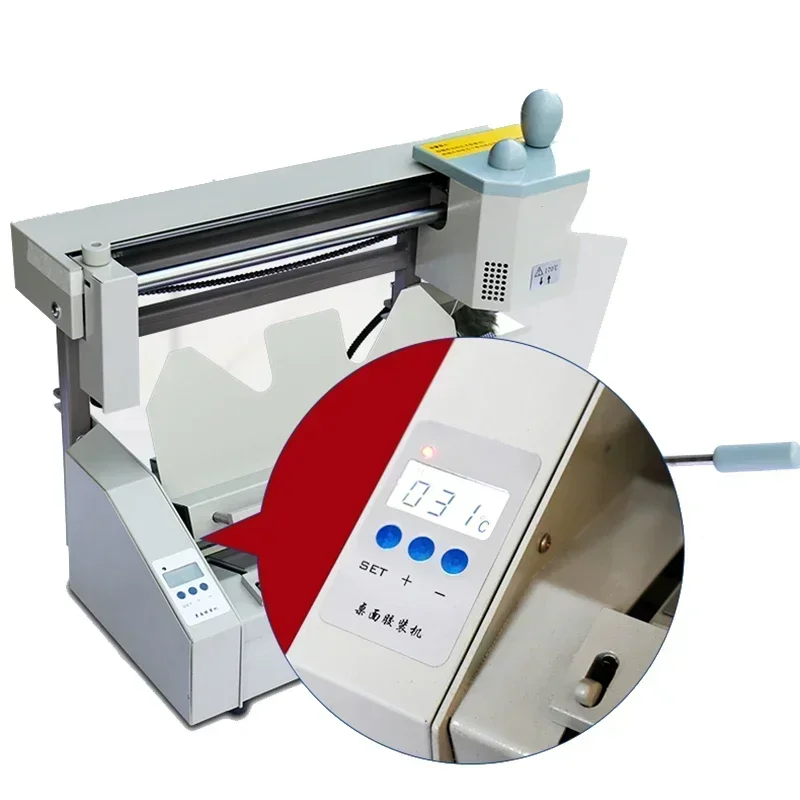 Manual Binding Machine: Upgraded Compact Hot-Melt A4 Perfect Binder with Creaser and Paper Cutter