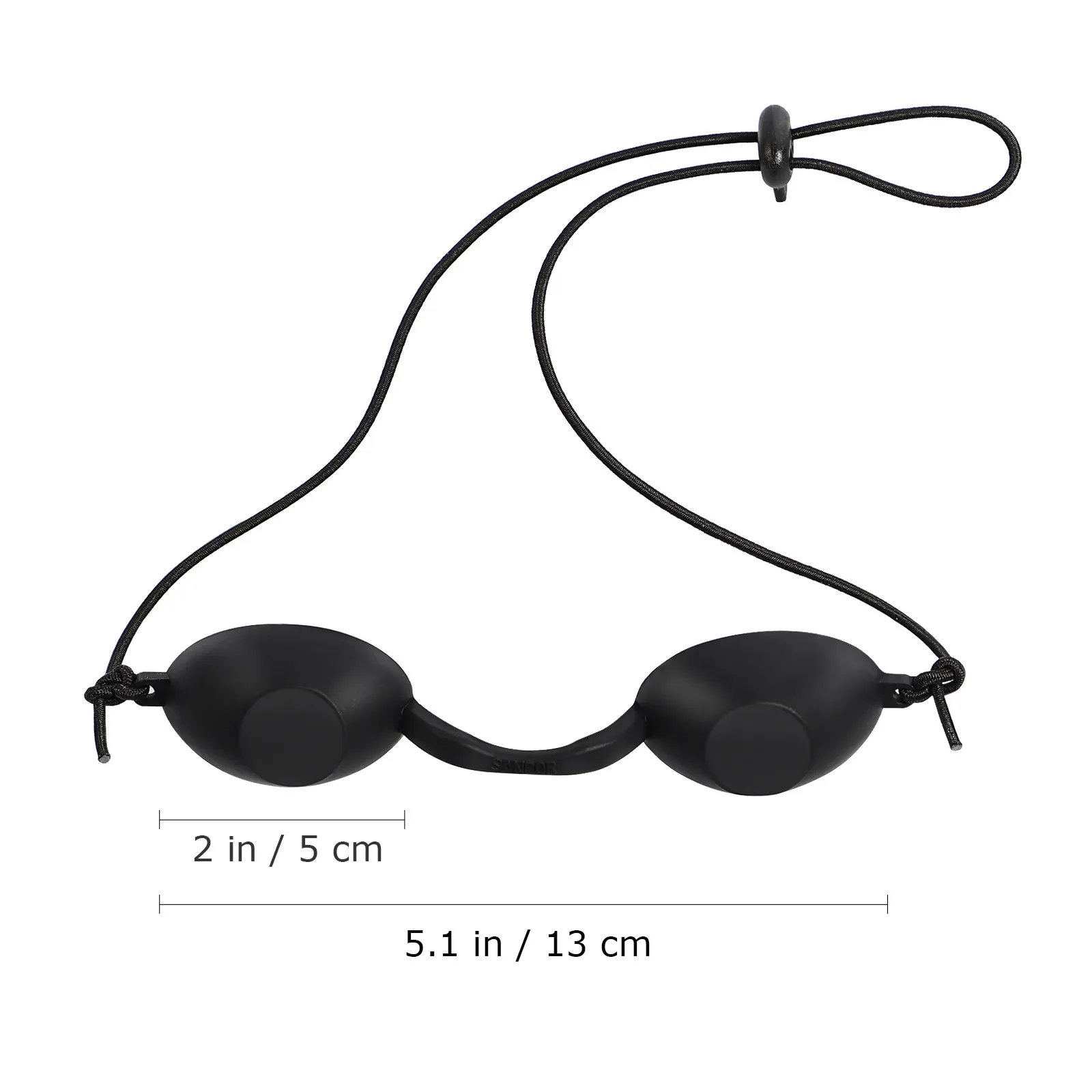 1Pcs Protection Eye Mask Adjustable Protection Shade for Tanning Bed Skin Care Machine Outdoor Use Tanning Goggles