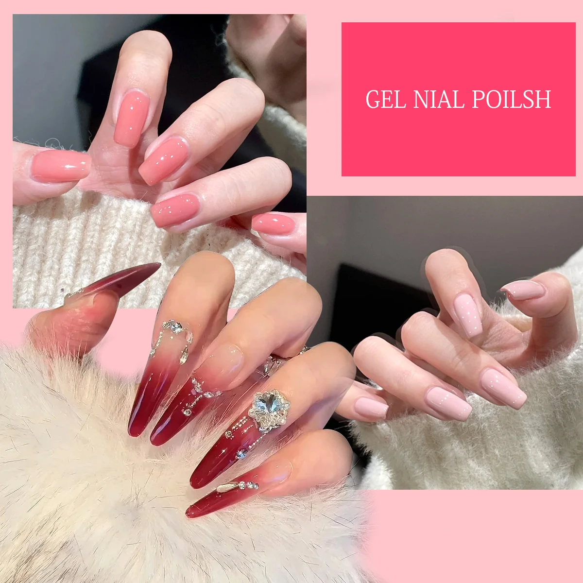 تلميع LED قابل للإزالة سعة 0.24 أونصة، يدوم طويلاً وسريع الجفاف، مناسب لصالونات المنزل وكهدية للنساء. مسمار مائي #5