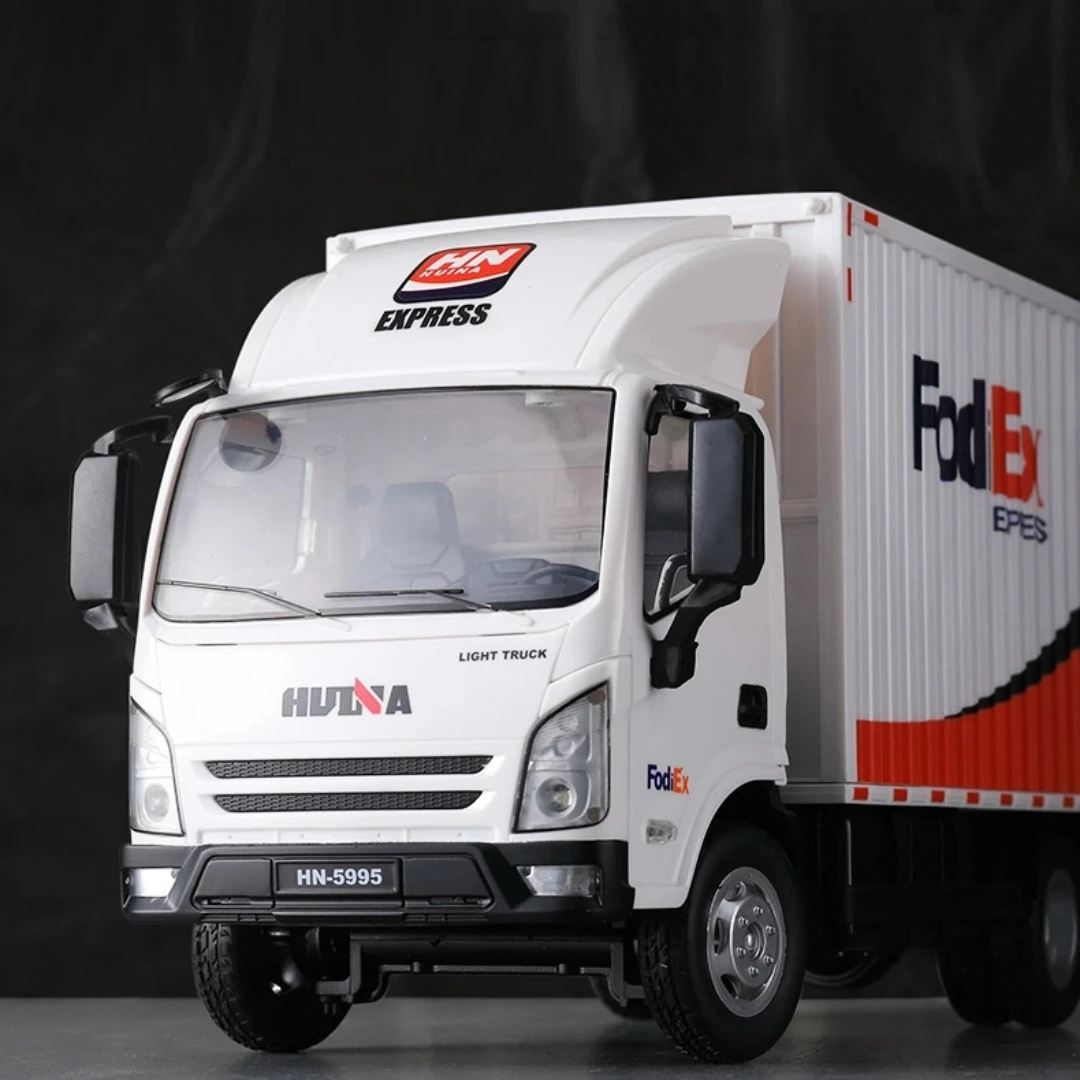HuiNa 524 RC Auto RTR 1/18 Bilancia In Lega Camion Delivery Luce di Controllo Remoto Modello Elettrico Veicolo Regalo di Compleanno Festival