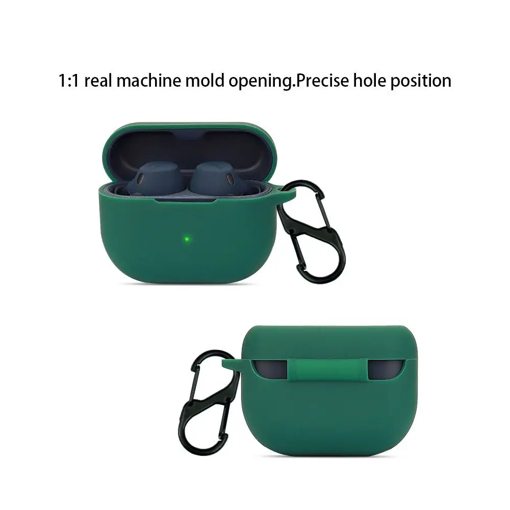 Weiche Silikonhülle, stoßfest, mit Haken, kratzfest, Schutzhülle für Jabra Elite 10.