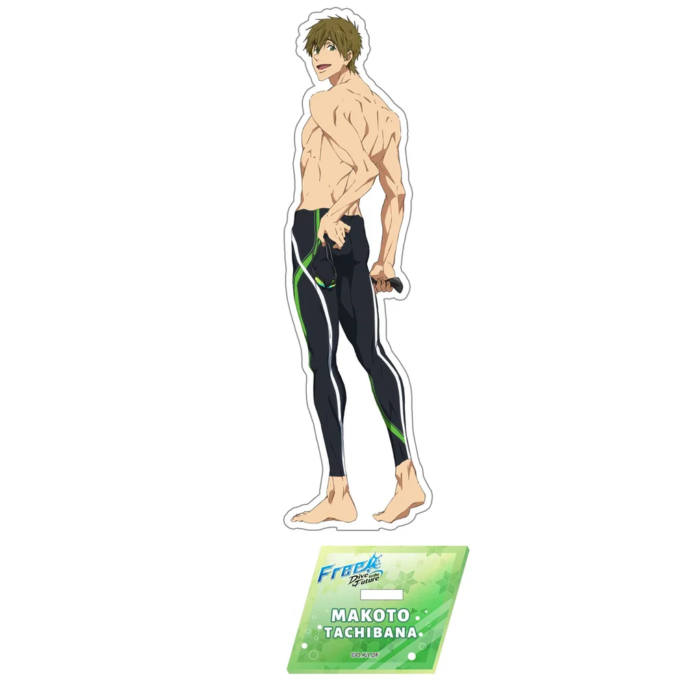 5PCS Anime Free!-Eternal Summer Acrylic Stand Model Cosplay Characters Ornament Accesorios Goods Collection Gifts 15CM