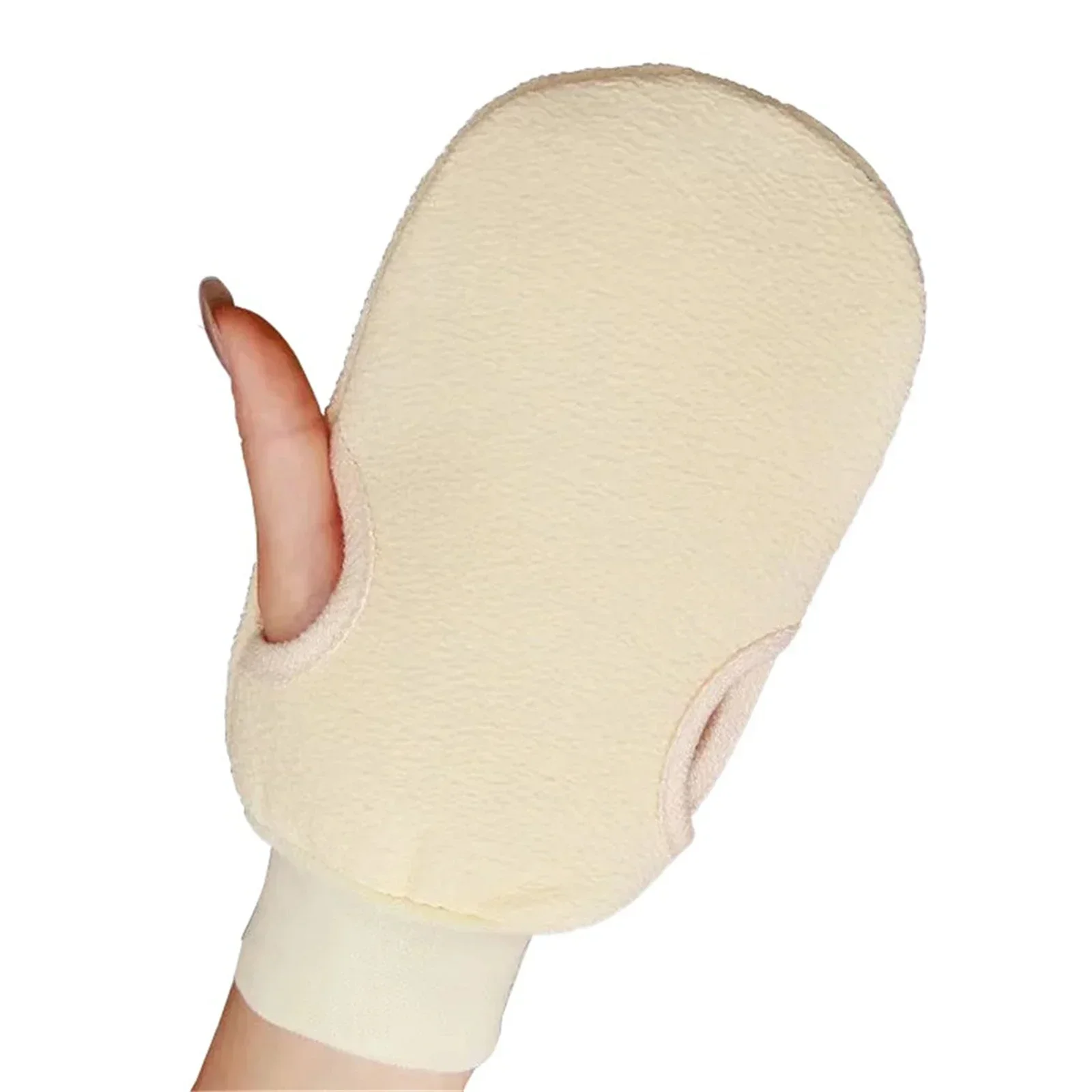 1PCS Bad Für Peeling Peeling Körper Reinigung Peeling Mitt Reiben Abgestorbene Haut Handschuhe Für Dusche Körper Pinsel Handtuch SPA schaum Körper