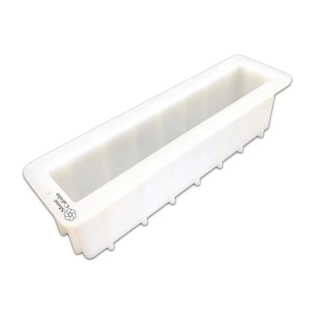

Большая силиконовая форма для мыла-бруска с толстым бортиком, прямоугольная, для изготовления мыла ручной работы, высота 12 дюймов