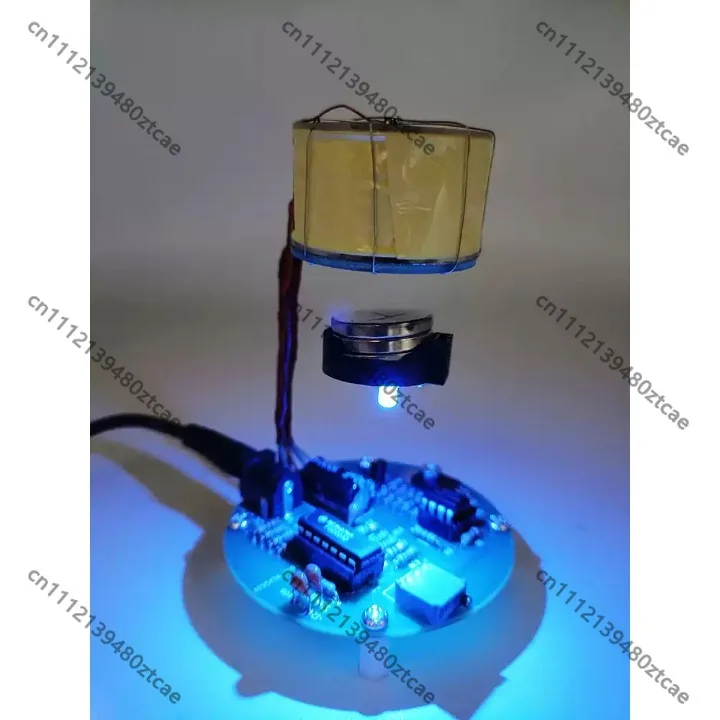 Suspension Magnetic Levitation Coil DIY Electronic Kit Pull-Up Type Maglev Module Science Electronic Production Learning Parts