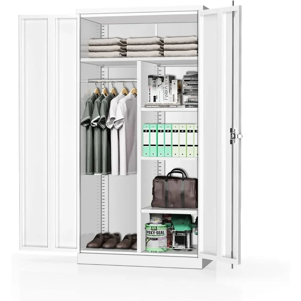 Metal Wardrobe Closet - 72