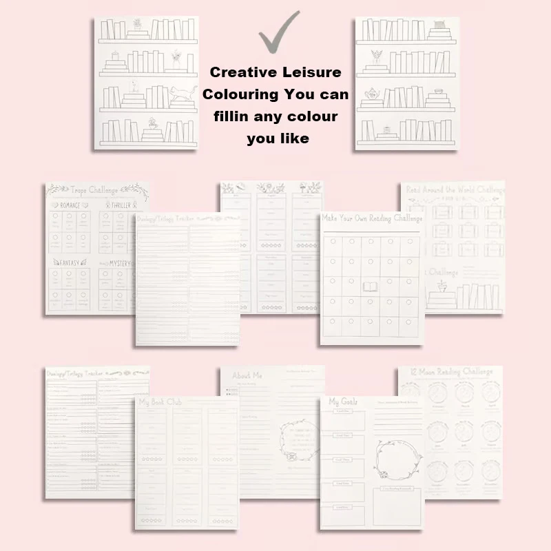 New Hardcover Reading Plan New Hardcover Reading Plan Creative Gift For Students