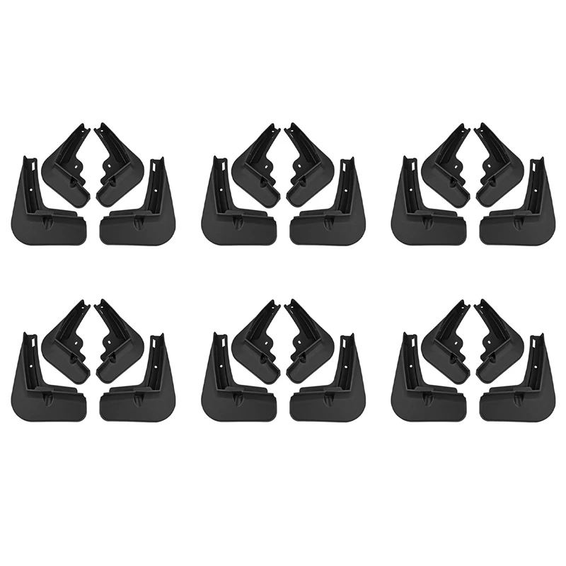 

24Pcs Car Mud Flaps For BYD Dolphin EA1 2021-2022 Mudguards Fender Mud Guard Flap Splash Flaps Accessories