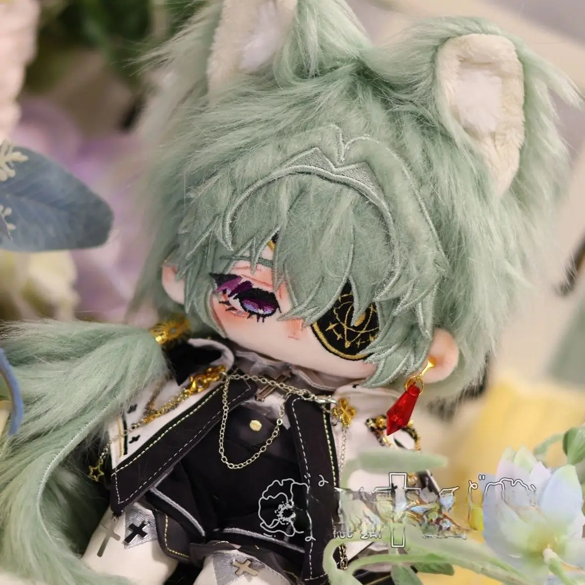 

Мягкая игра Honkai: Star Rail JAnaxagoras, плюшевая мультяшная кукла со скелетом, нарядные игрушки для детей, подарки на день рождения