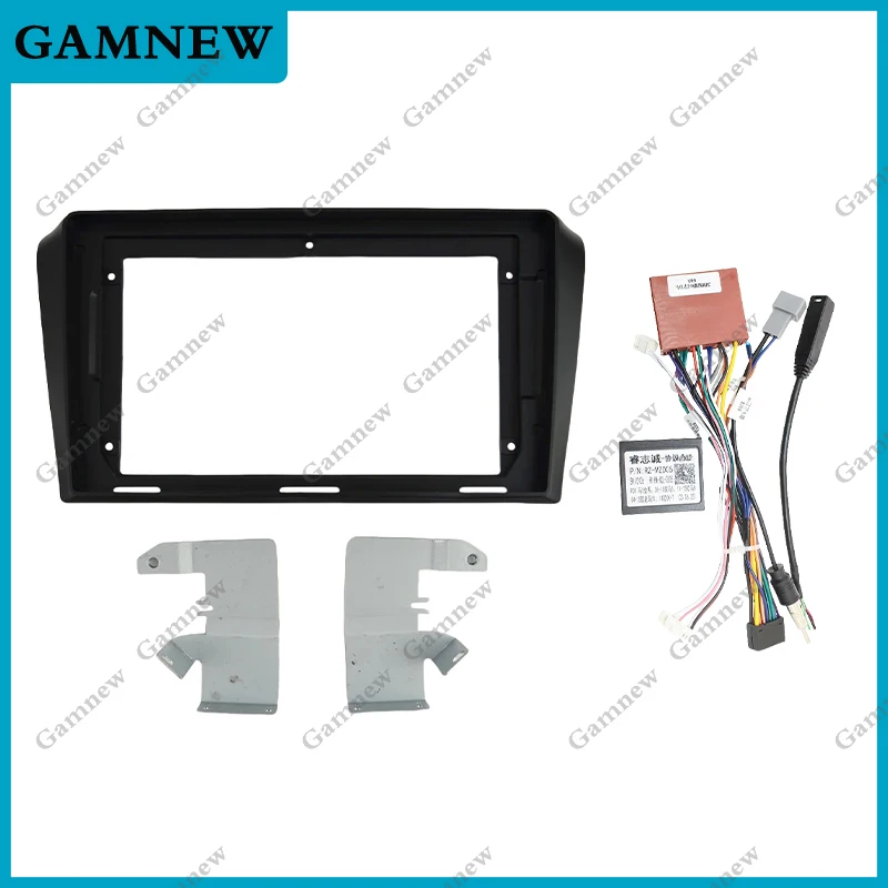 9 Inch Car Frame Fascia Adapter Canbus Box Android Radio Audio Dash Fiting Panel Kit For Mazda 3 AXELA 2004-2009