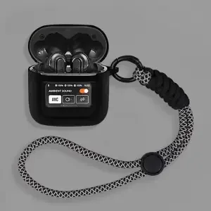 Funda para JBL Tour Pro 3, Tour Pro2 funda protectora cordón de nailon cubierta suave conchas funda antipolvo accesorios de correa de cuerda de mano