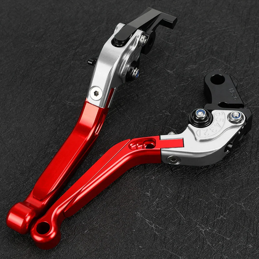 

For DUCATI M900 M1000 2000 2001 2002 2003 2004 2005 Front Brake Clutch Levers Adjustable Control Handles Motorcycle Accessories