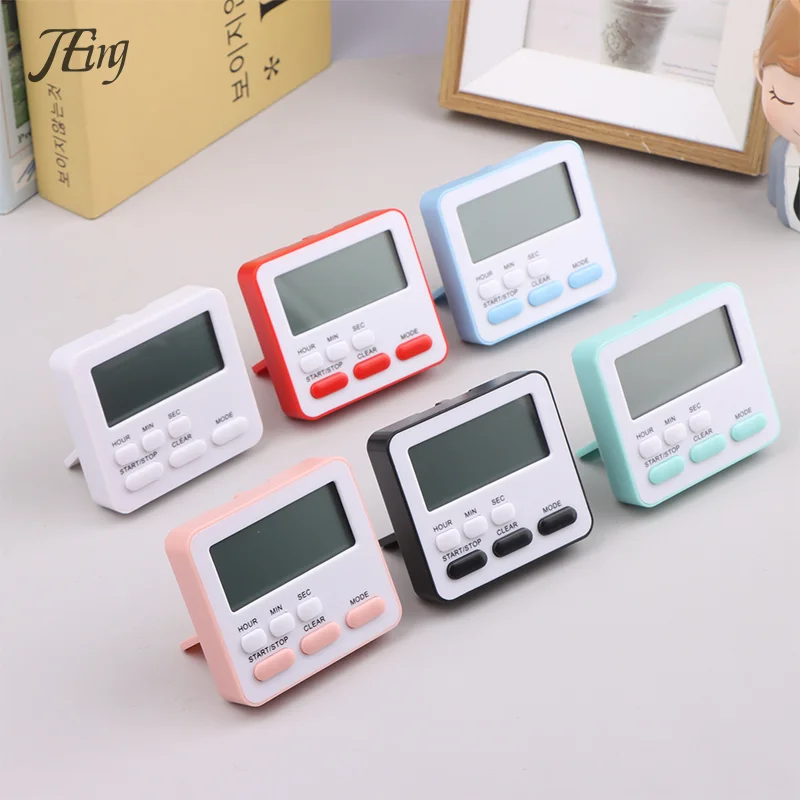 Digital Display Cooking Alarm Clock Kitchen Timer Sleep Stopwatch Clock House Timer Reminder Clock Alarm Clock