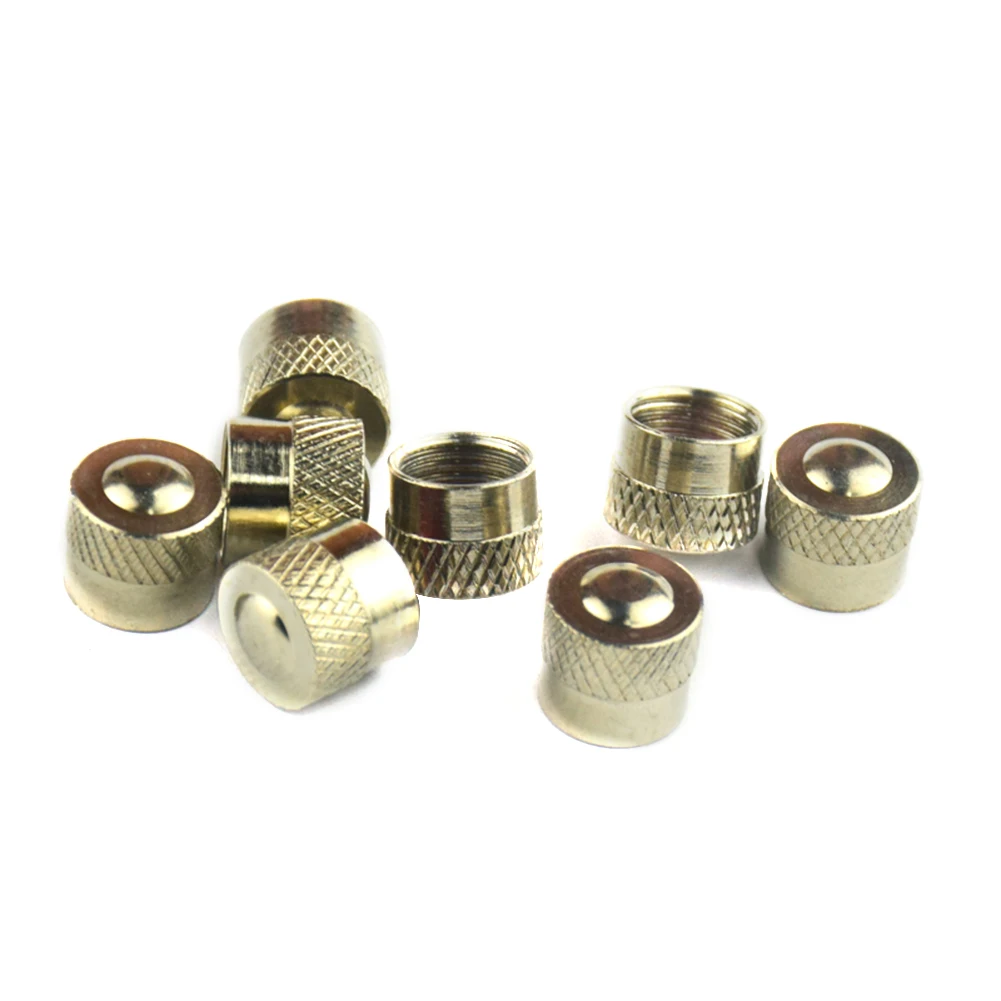 4-20PCS Metal Copper Car Wheel Tire Valve Stem Air Caps Auto Wheel Tyre Valve Caps Dustproof Covers Durable Tyre Valve Caps