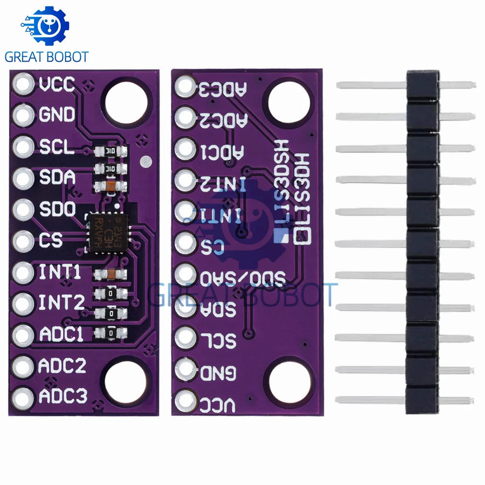 وحدة مقياس التسارع BS LIS3DSH عالية الدقة بثلاثة محاور: مصممة خصيصًا لـ Arduino - تطبيقات استشعار الحركة المجهزة #4