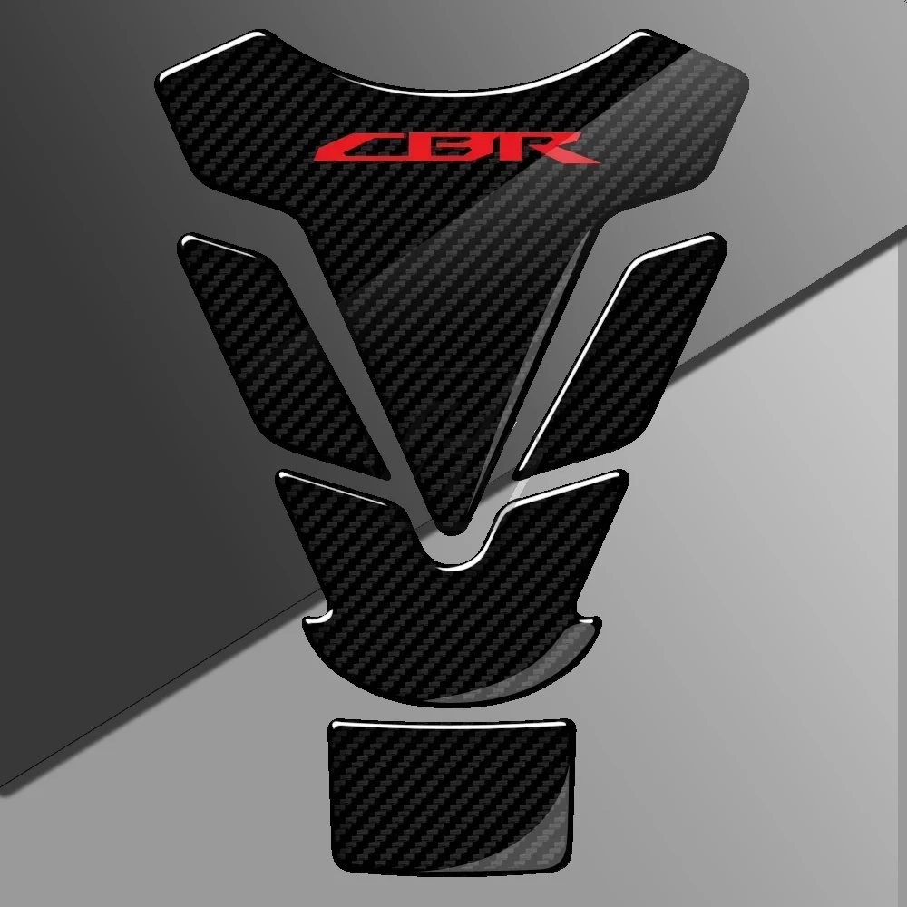

For Honda CBR 600 900 1000 3D motorcycle carbon fiber textured fuel tank pad protective sticker
