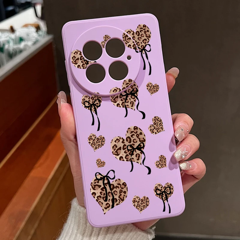 الحبل لينة حافظة هاتف من البولي يوريثان ل OnePlus 15 13 13T 12 13R 12R 11R Nord 5 Ace 5 3 2 5G ليوبارد طباعة الحب القلب المطبوعة الغطاء الخلفي #6