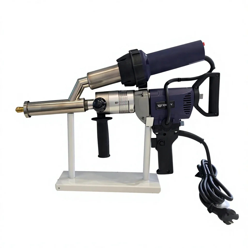 WELDY Booster Extrusion Short Welding Machine Adjustable Speed Hot Air Extrusion Welder Plastic Hand Extruder