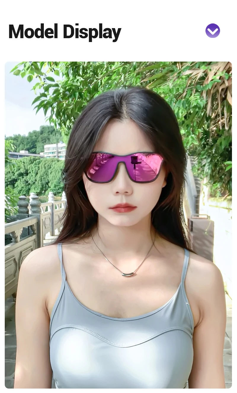 SCVCN Polarisierte Angeln Sonnenbrille Mode Laufen Sport Sonnenbrille Outdoor Wandern Stick Casual Gläser MTB Radfahren Gläser – Detail 13