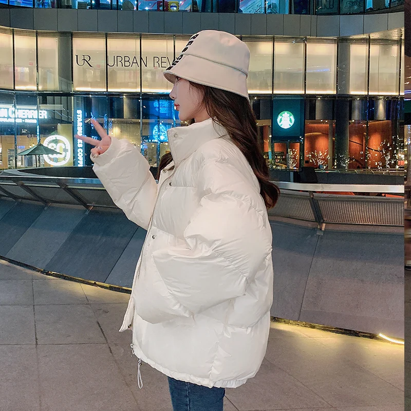 Bread Jacket Short Anti-season Down Cotton-padded Jacket Cotton-padded Jacket Women Korean Style Loose Winter Jacket 2024 New
