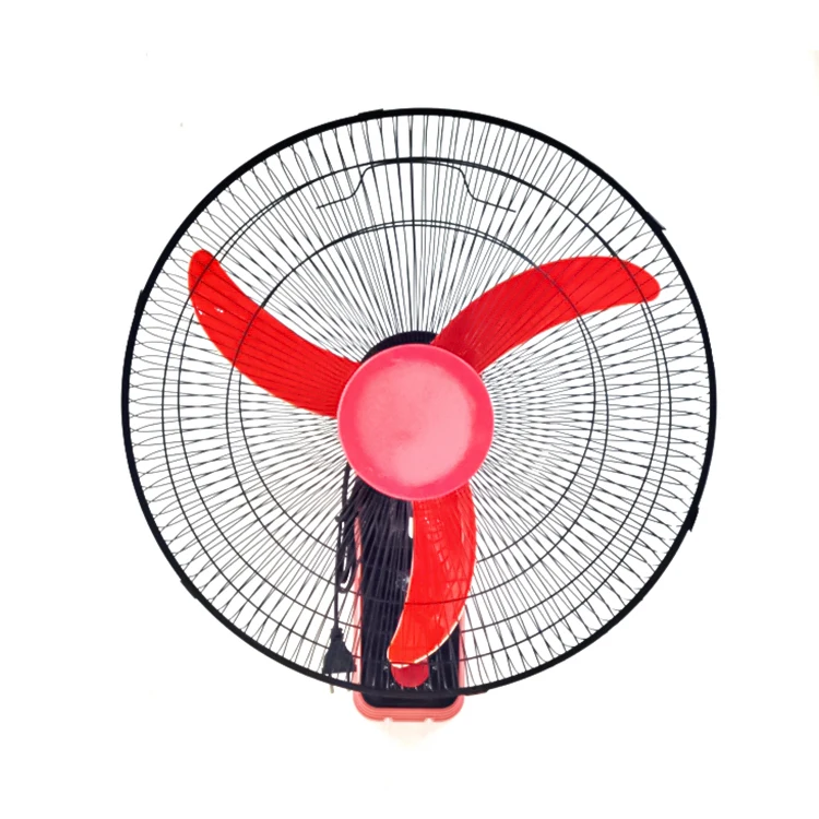 Factory 16 18 20 Inch Household Wall Mounted Fan Plastic Blade 3-Speed Wall Mounted Swinging Fan for Outdoor Indoor