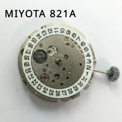 Japan MIYOTA 821A Single Calendar Flower Machine Movement Brand New Original Xitiecheng 8200 Movement Watch Accessories