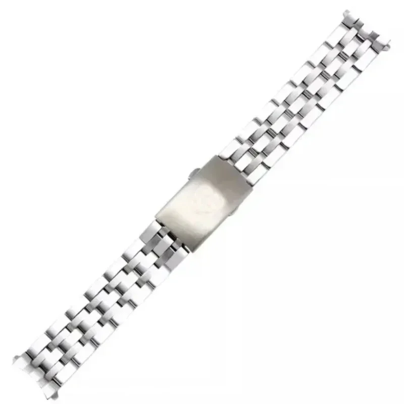 Pulsera de reloj para Tissot 1853 prc200 T17 t461 t055 t014 correa de cierre plegable para hombre reloj de acero inoxidable cadena de 19mm 20mm